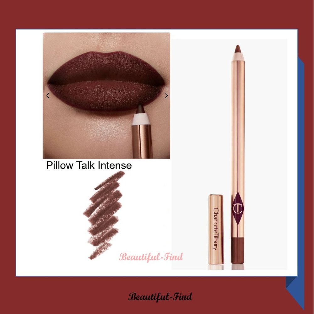 Charlottle Tilbury Lip Cheat Pillow Talk 3. Intense NIB Full Size